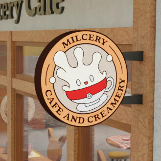 Milcery Cafe Logo