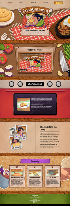 Ensaymama! Website